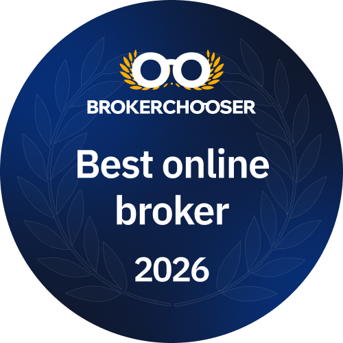 Premio BrokerChooser 2026: Mejor bróker en línea