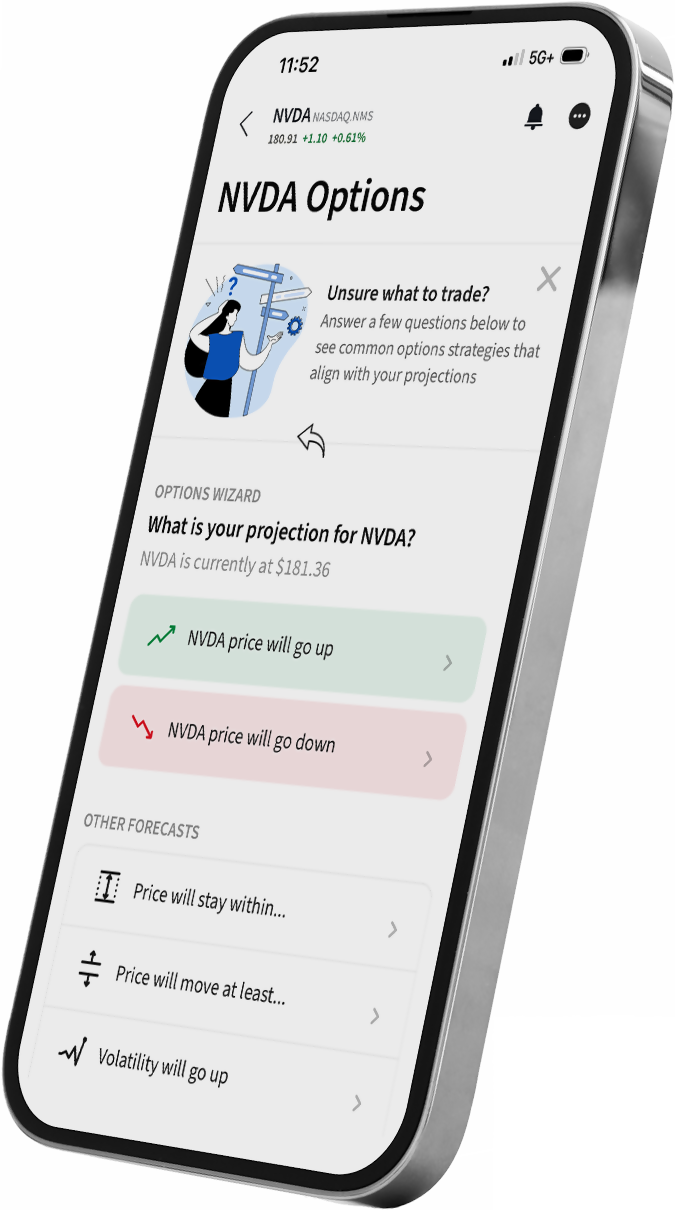 Assistente de opções
