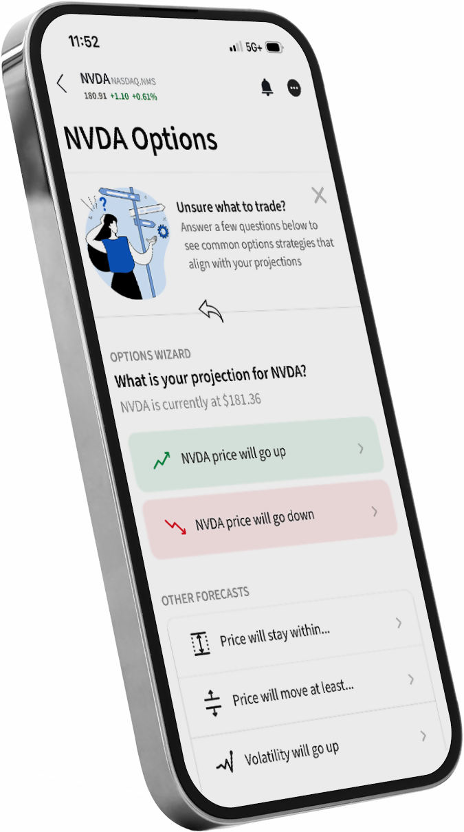Assistente de opções
